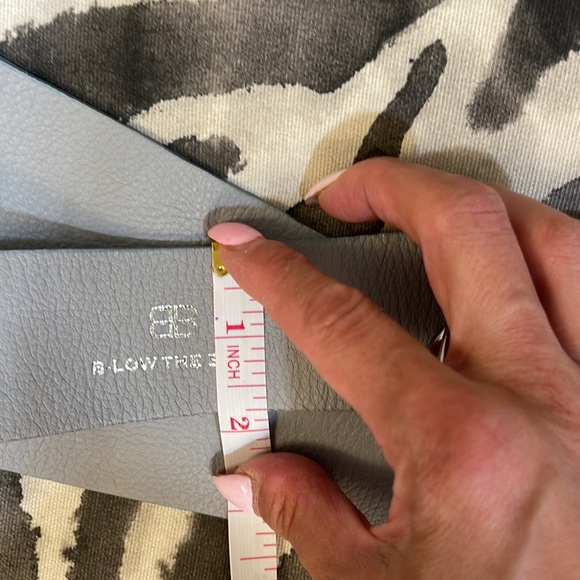 B-Low leather belt